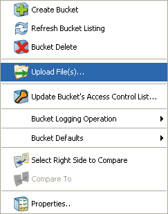 upload object(s)