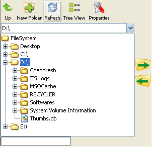 local file system explorer