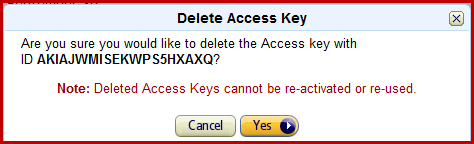 delete access key