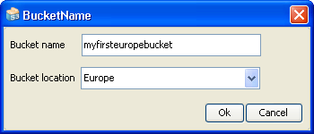 Europe bucket name